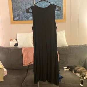 Black tank top dress